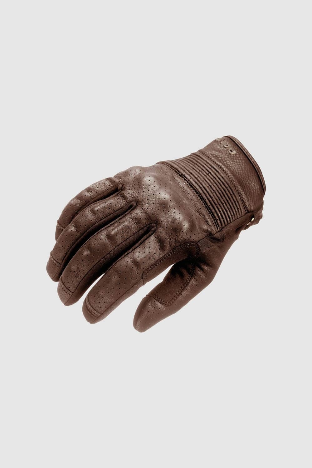 Pando Moto Pando Moto PANDO MOTO ONYX BROWN 02 LEATHER MOTRCYCLE GLOVES