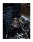 Load image into Gallery viewer, Pando Moto Pando Moto PANDO MOTO ONYX BROWN 02 LEATHER MOTRCYCLE GLOVES

