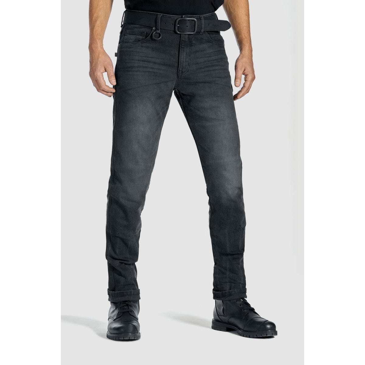 Pando Moto Pando Moto PANDO MOTO ROBBY SLIM BLACK RIDING JEANS