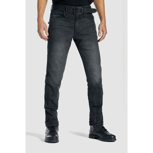 Pando Moto Pando Moto PANDO MOTO ROBBY SLIM BLACK RIDING JEANS