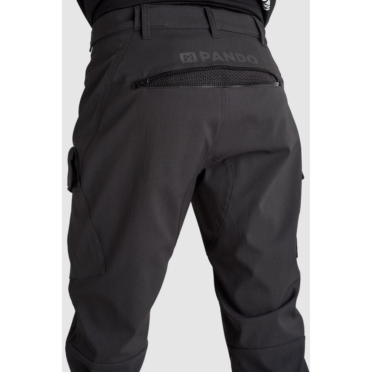 Pando Moto Pando Moto PANDO MOTO TRITON WP SLIM JEANS BLACK