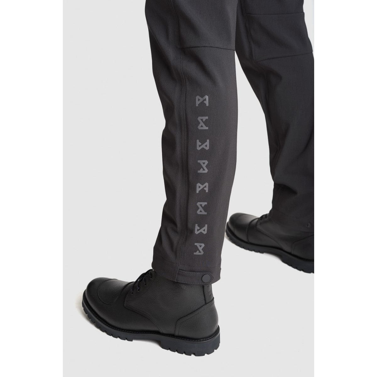 Pando Moto Pando Moto PANDO MOTO TRITON WP SLIM JEANS BLACK