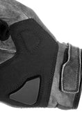 Load image into Gallery viewer, Pando Moto Pando Moto Small PANDO MOTO ONYX GREY LEATHER MOTRCYCLE GLOVES
