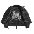 Load image into Gallery viewer, Pando Moto Pando Moto Small PANDO MOTO TATAMI LT 01 LEATHER JACKET BLACK
