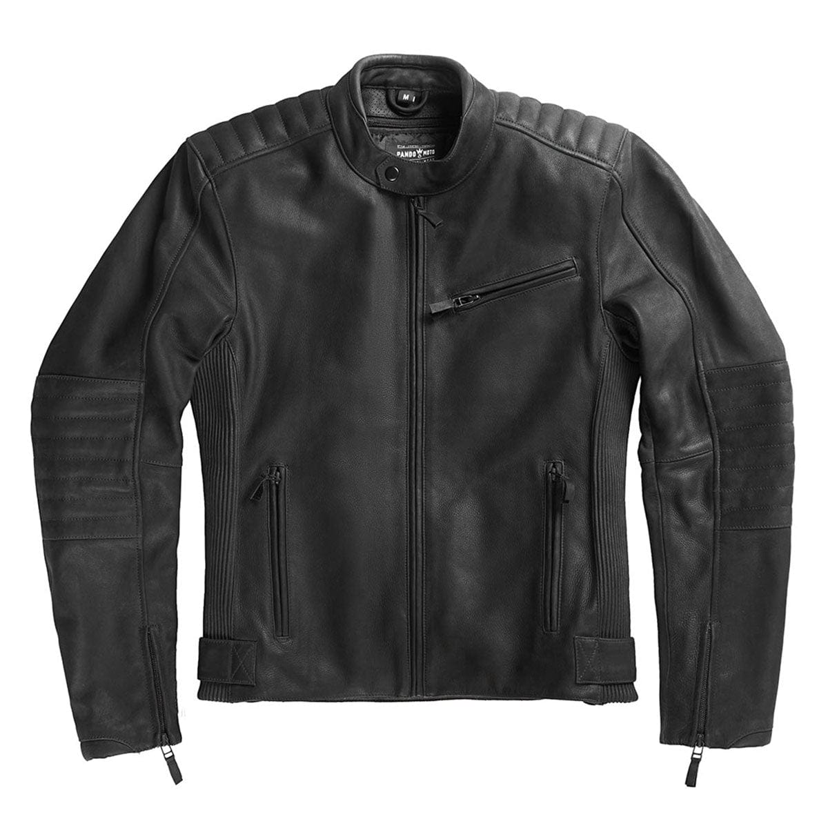 Pando Moto Pando Moto Small PANDO MOTO TATAMI LT 01 LEATHER JACKET BLACK