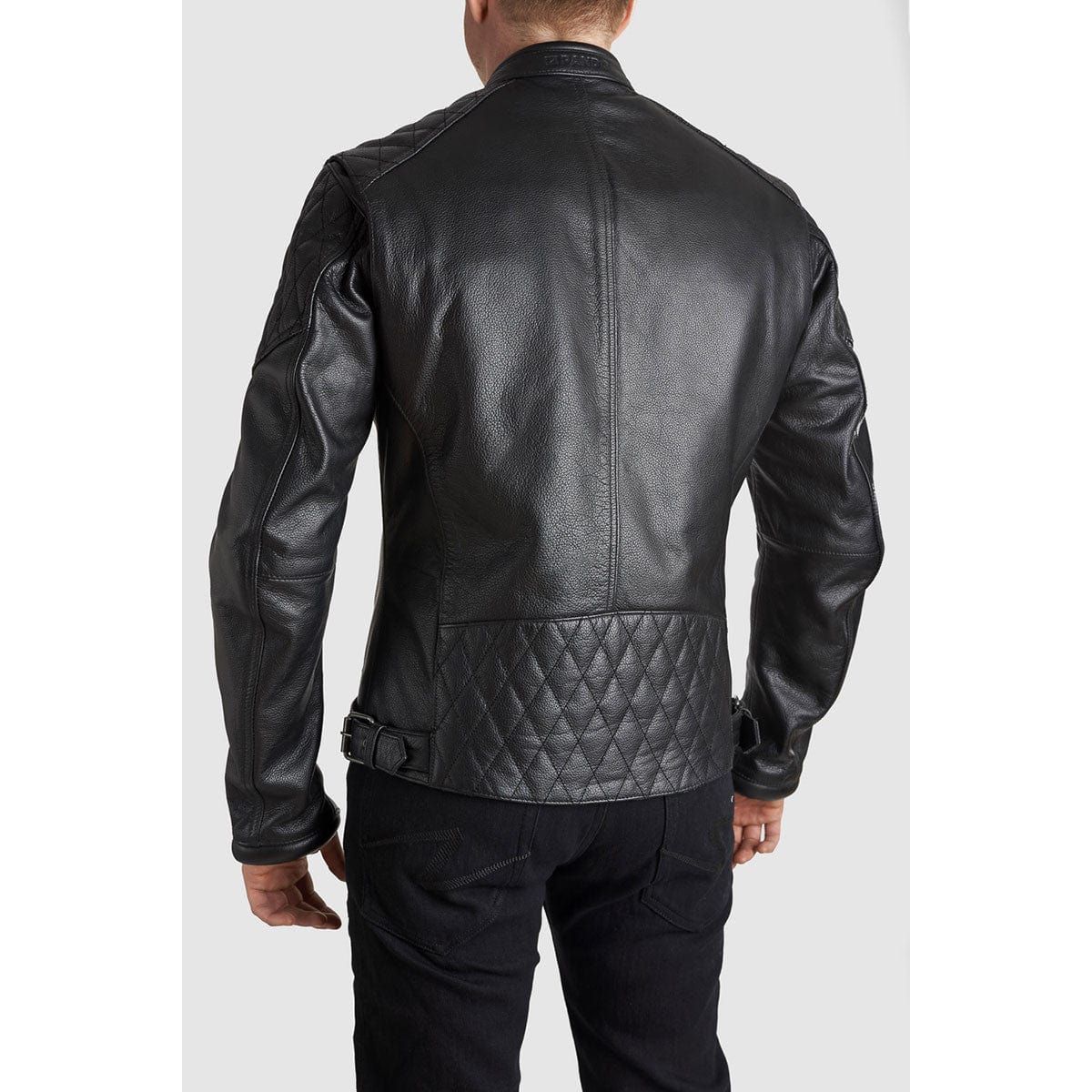 Pando Moto Pando Moto XL PANDO MOTO TWIN LEATHER JACKET BLACK