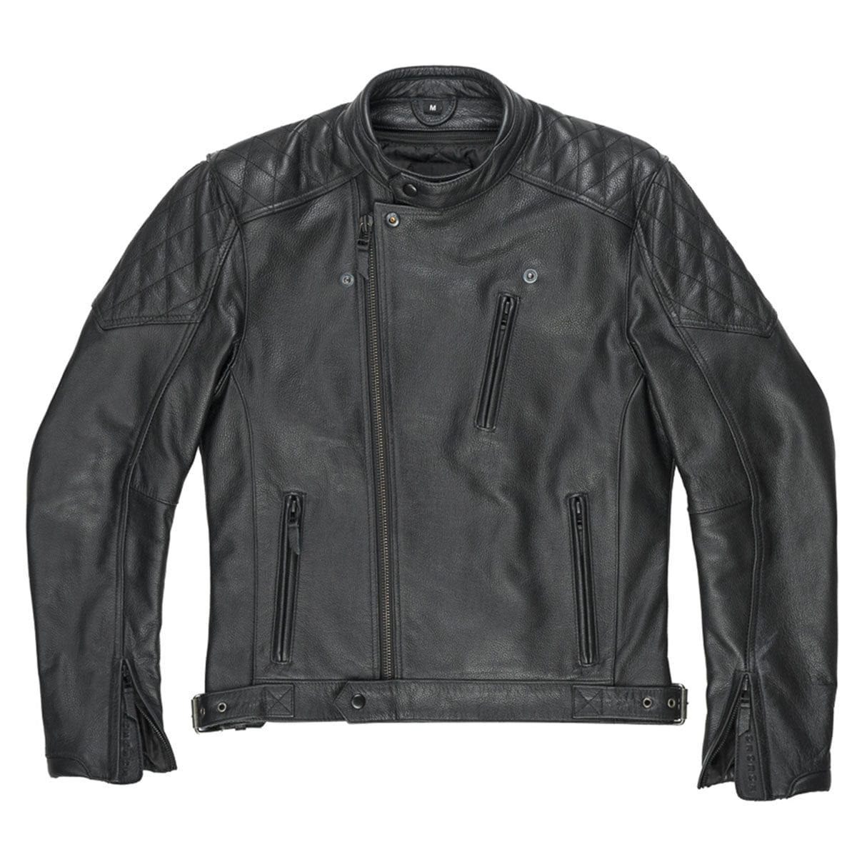 Pando Moto Pando Moto XL PANDO MOTO TWIN LEATHER JACKET BLACK