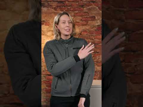 Segura Eternal Womens Motorcycle Jacket Grey