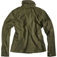 Load image into Gallery viewer, Rokker Rokker 3XL ROKKER WAX COTTON WOMEN MOTORCYCLE JACKET - GREEN
