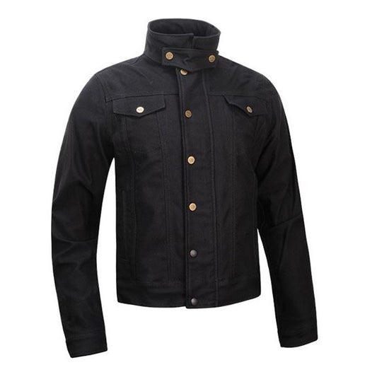 Rokker Rokker ROKKER BLACK MOTORCYCLE AAA JACKET