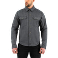 Load image into Gallery viewer, Rokker Rokker ROKKER BOSTON MOTORCYCLE RIDER SHIRT - GREY
