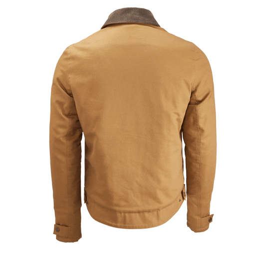 Rokker Rokker ROKKER CANVAS MOTORCYCLE JACKET TOBACCO BROWN