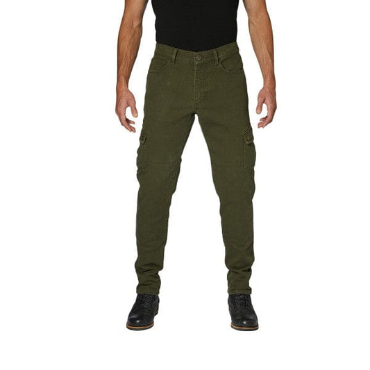 Rokker Rokker ROKKER CARGO SLIM LIGHT OLIVE MOTORCYCLE RIDING PANTS