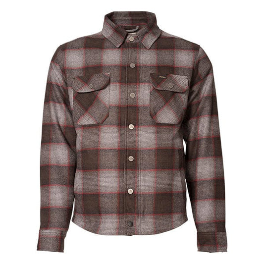 Rokker Rokker ROKKER CHICAGO RIDER SHIRT GREY/RED