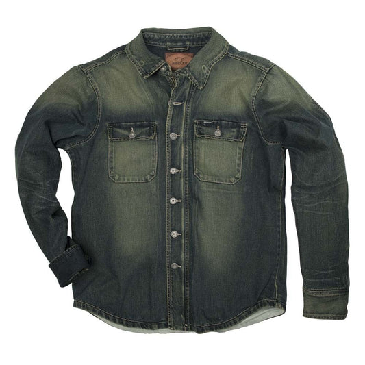 Rokker Rokker ROKKER DENIM MOTORCYCLE RIDER SHIRT