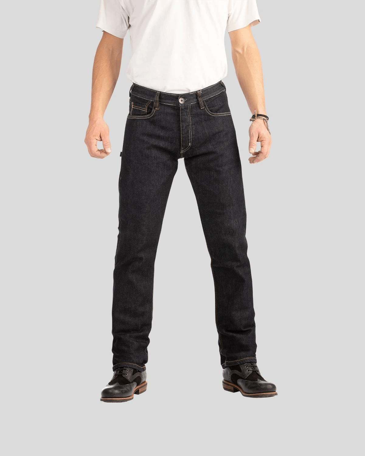 Rokker Rokker ROKKER IRON SELVEDGE RAW MOTORCYCLE RIDING JEANS