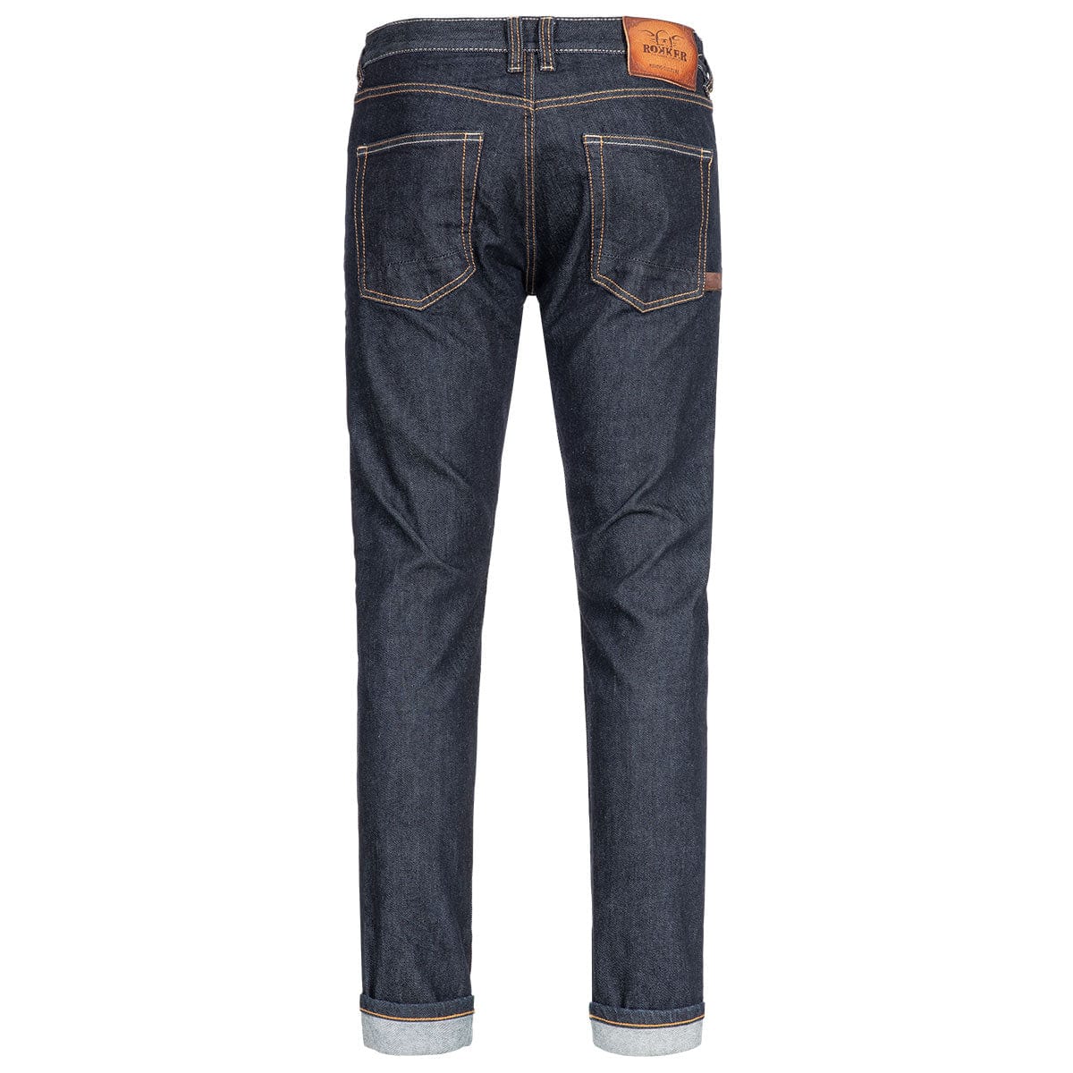 Rokker Rokker ROKKER IRON SELVEDGE RAW MOTORCYCLE RIDING JEANS