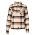 Load image into Gallery viewer, Rokker Rokker ROKKER MADDISON RIDER SHIRT WOMEN BROWN/OFFWHITE
