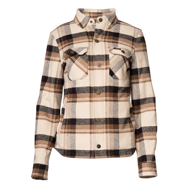 Rokker Rokker ROKKER MADDISON RIDER SHIRT WOMEN BROWN/OFFWHITE