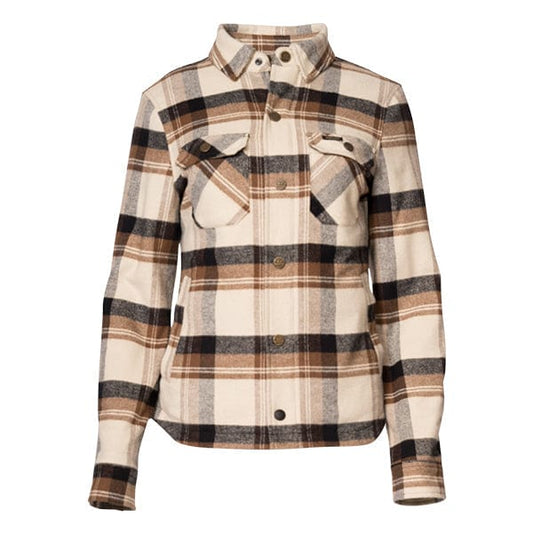 Rokker Rokker ROKKER MADDISON RIDER SHIRT WOMEN BROWN/OFFWHITE