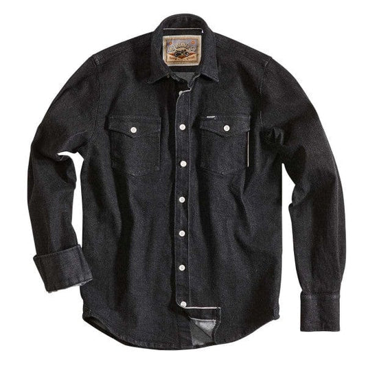 Rokker Rokker ROKKER MAINE DENIM MOTORCYCLE RIDING SHIRT