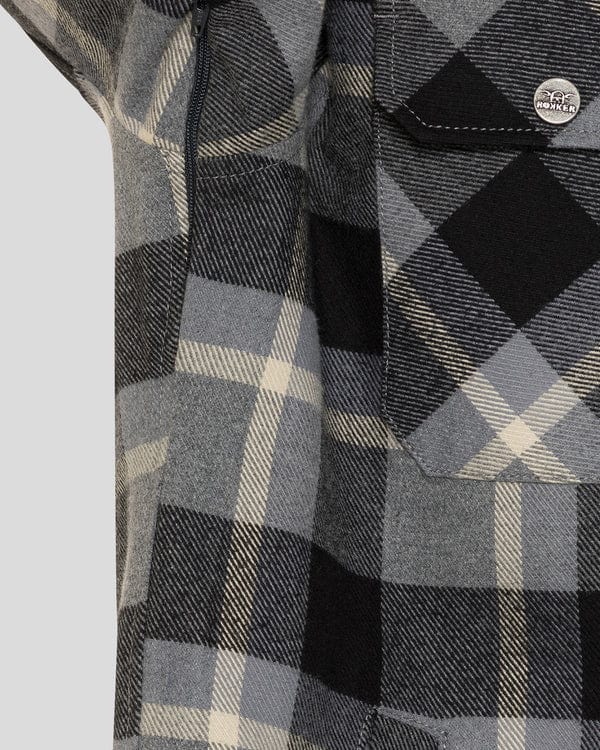 Rokker Rokker ROKKER MEMPHIS RIDER SHIRT - GREY