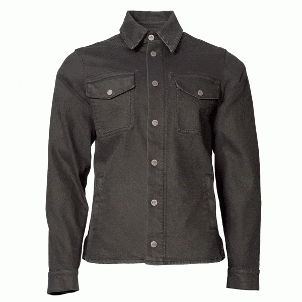 Rokker Rokker ROKKER RIDER SHIRT LIGHT BLACK