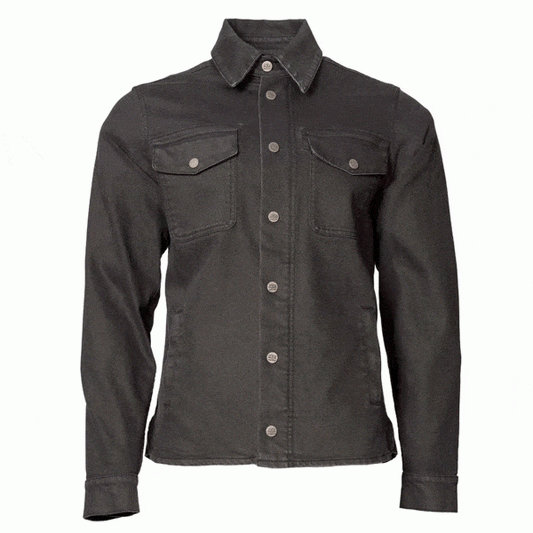 Rokker Rokker ROKKER RIDER SHIRT LIGHT BLACK