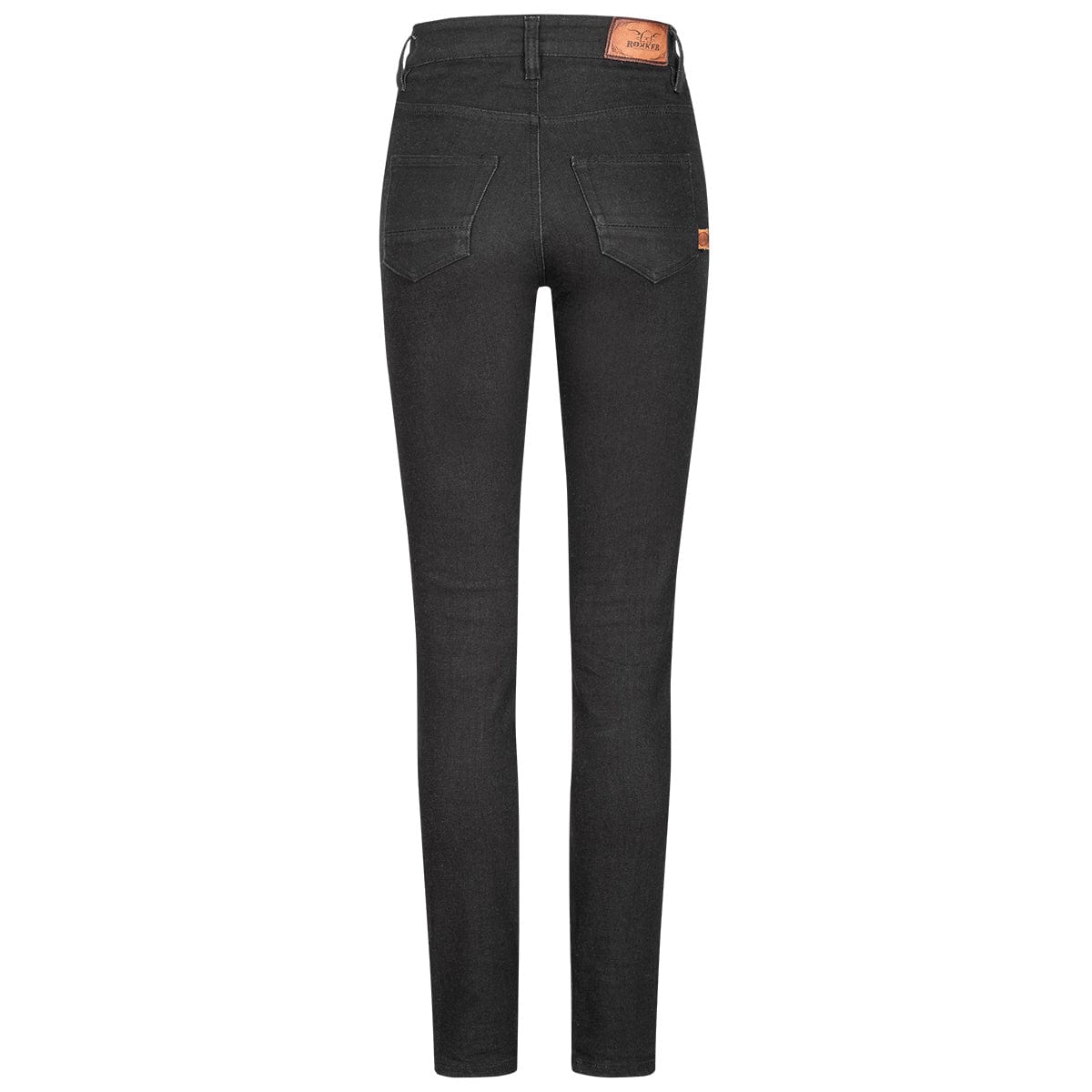 Rokker Rokker ROKKER ROKKERTECH JEAN LADY HIGH WAIST BLACK - WOMEN