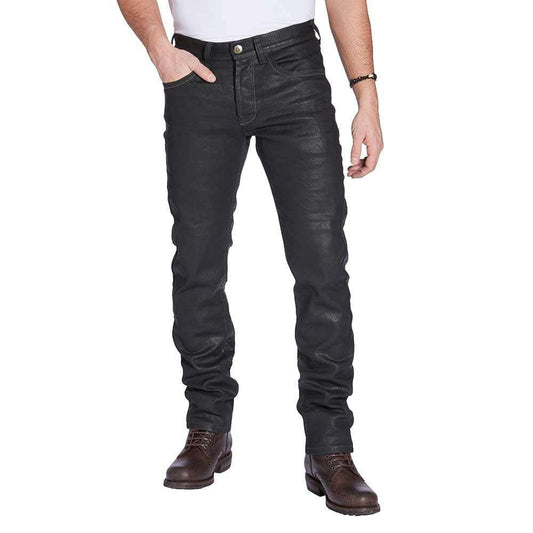 Rokker Rokker ROKKER ROKKERTECH SLIM MOTORCYCLE RIDING JEANS - BLACK