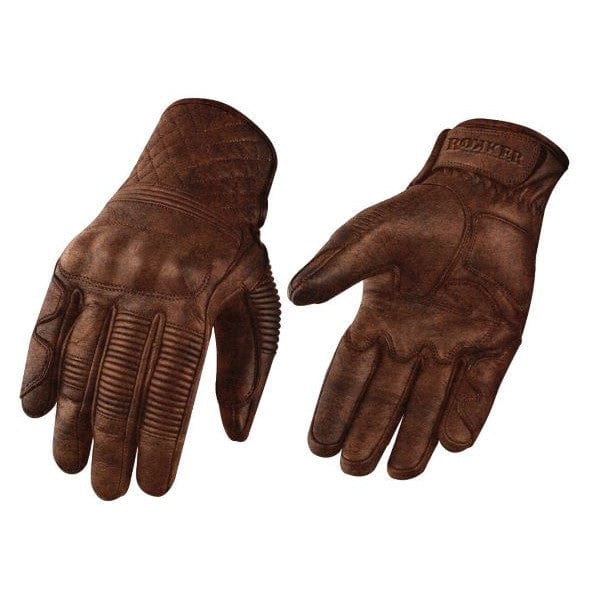 Rokker Rokker ROKKER TUCSON MOTORCYCLE GLOVE BROWN