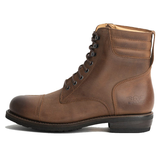 Rokker Rokker ROKKER URBAN RACER MOTORCYCLE BOOTS - BROWN