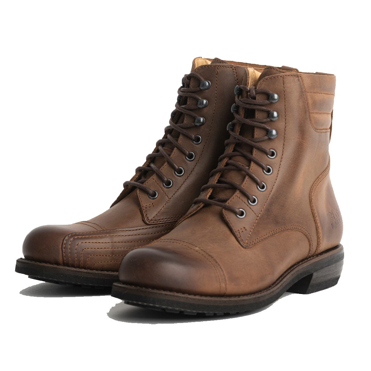Rokker Rokker ROKKER URBAN RACER MOTORCYCLE BOOTS - BROWN