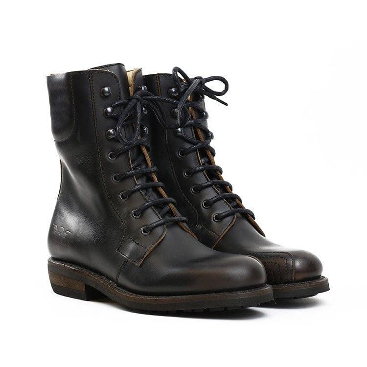 Rokker Rokker ROKKER URBAN RACER WOMENS MOTORCYCLE BOOTS - BLACK