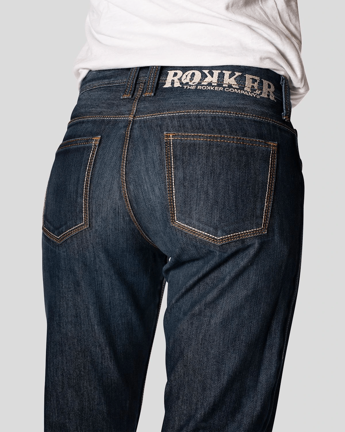 Rokker Rokker W30 L32 ROKKER REVOLUTION WOMENS MOTORCYCLE RIDING JEANS