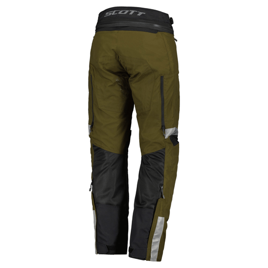 Scott Pants SCOTT DUALRAID DRYO OLIVE GREEN BLACK WATERPROOF ADVENTURE TEXTILE PANTS