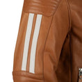 Load image into Gallery viewer, Segura Apparel Segura Orion Mens Leather Motorcycle Jacket - Camel
