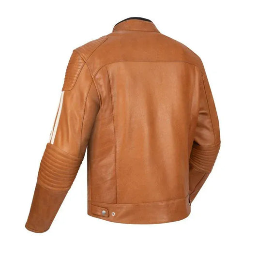 Segura Apparel Segura Orion Mens Leather Motorcycle Jacket - Camel