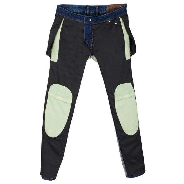 Segura Pants Segura Vertigo Blue Faded Womens Jeans