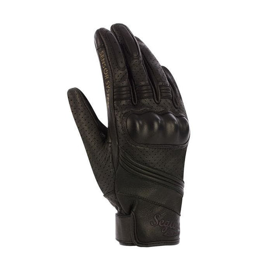 SEGURA LOGAN LEATHER PERFORATED WOMENS MOTORCYCLE GLOVES