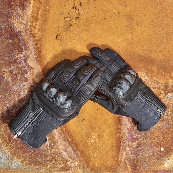 SEGURA HARPER CARBON MID SEASON/WINTER MOTORCYCLE GLOVES