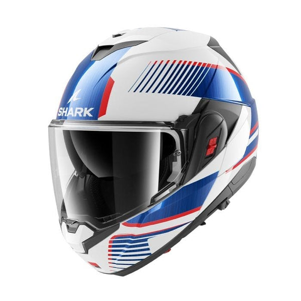 chrome motorcycle helmet australia Shark OXO Sikter - White/Chrome/Blue TUMI x Vice Alpha Series:SpiderWire DuraBraid Classic helmet design combined Lb. Test:130LB.