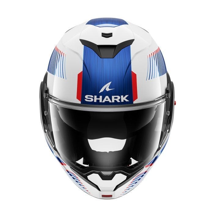 Shark Helmut Large SHARK OXO SIKTER WHITE/CHROME/BLUE HELMET (Size: LARGE)