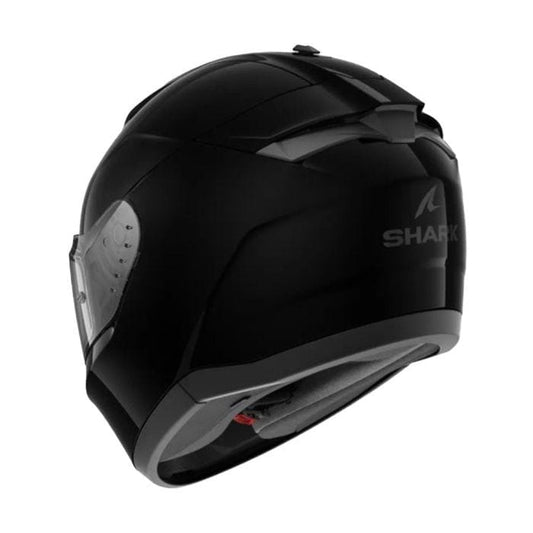 Shark Helmut Large SHARK RIDILL 2 BLANK GLOSS BLACK HELMET (SIZE: LARGE)