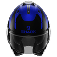 Load image into Gallery viewer, Shark Helmut Medium SHARK EVO ES KEDJE MATT BLUE/BLACK FLIP UP MODULAR HELMET (Size: MEDIUM)
