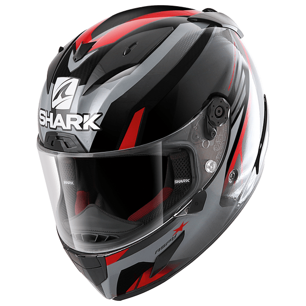 Shark Helmut Medium SHARK RACE R PRO ASPY BLACK/ANTHRACITE/RED HELMET