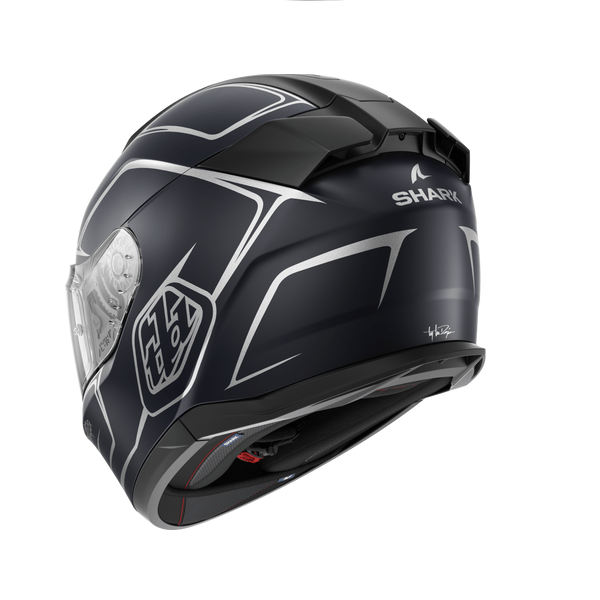 Shark Helmut SHARK D-SKWAL 3 DRONE MATT BLUE/SILVER/BLUE HELMET - TROY LEE DESIGNS