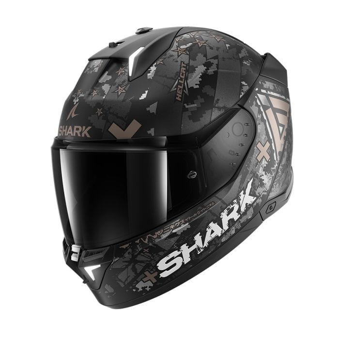 Shark Helmut Shark Skwal I3 Hellcat Black/Chrome/Anthracite Helmet