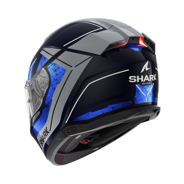 Shark Helmut SHARK SKWAL I3 RHAD BLACK/CHROME/BLUE HELMET