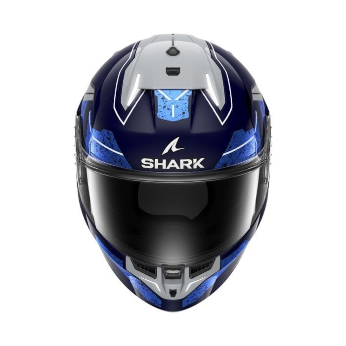 Shark Helmut SHARK SKWAL I3 RHAD BLACK/CHROME/BLUE HELMET